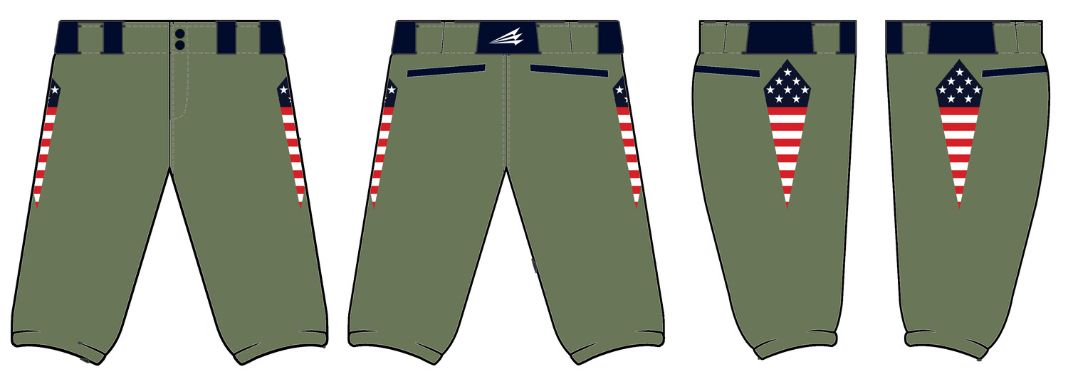 Twinsburg Tigers Custom Knicker Baseball Pant #BP3B