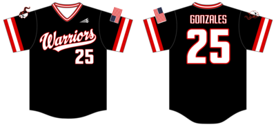 Utah Warriors Custom HexaFlex Baseball Jersey #J2
