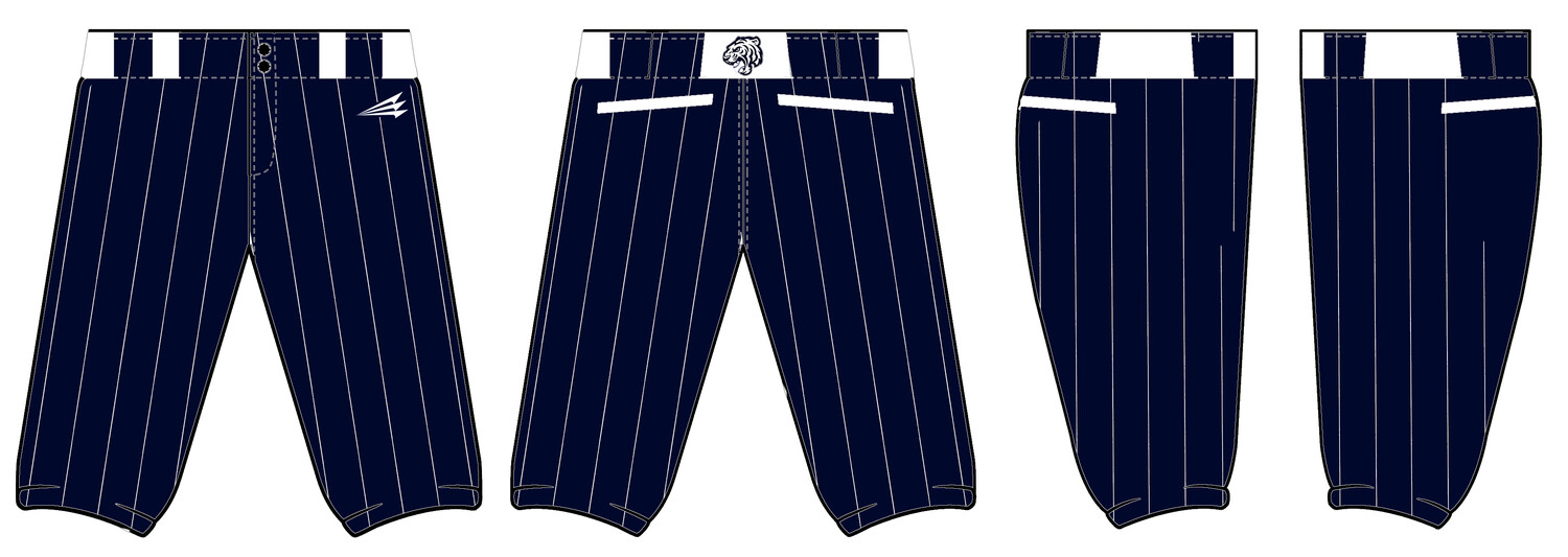 Twinsburg Tigers Custom Knicker Baseball Pant #BP1B