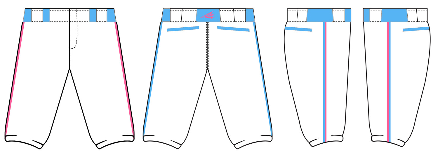 Miami Phenom Custom Knicker Baseball Pant #BP6