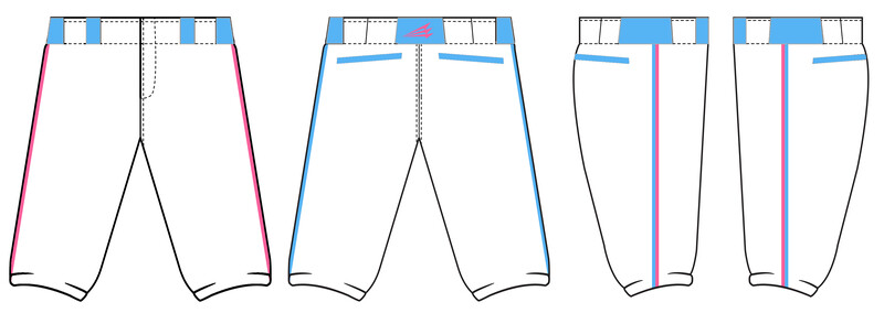 Miami Phenom Custom Knicker Baseball Pant #BP6