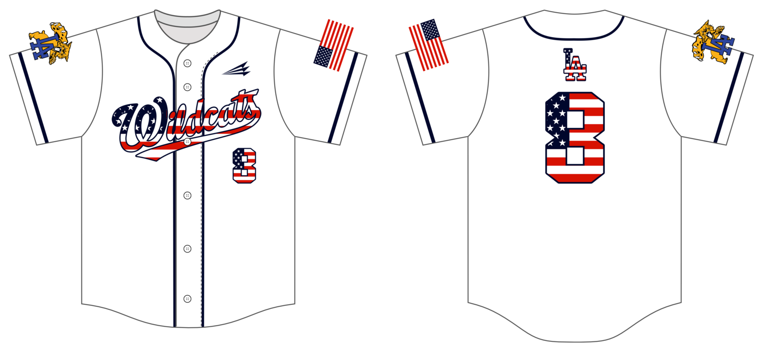 Livingston Academy Wildcats Custom NanoDri Baseball Jersey #J1B