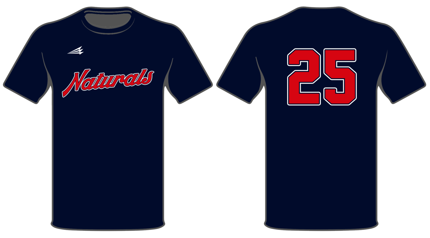 The Naturals Baseball Club Custom HyperTee #HT1