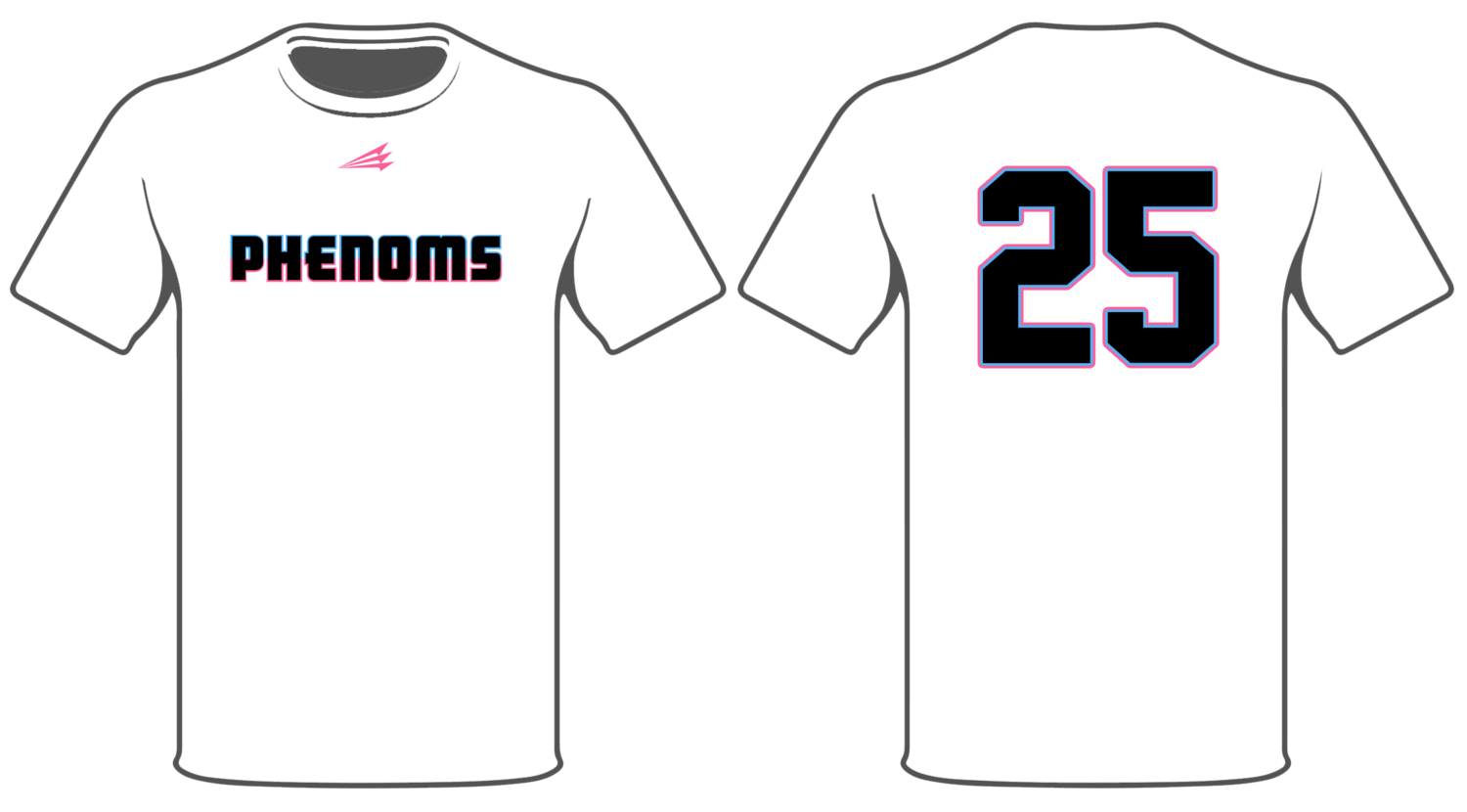 Miami Phenoms Custom HyperTee #HT1C