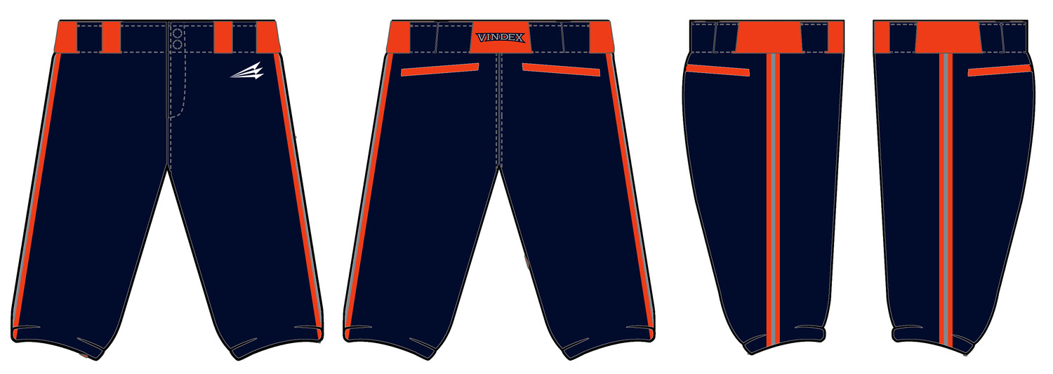 Vindex Custom Knicker Baseball Pant #BP2B