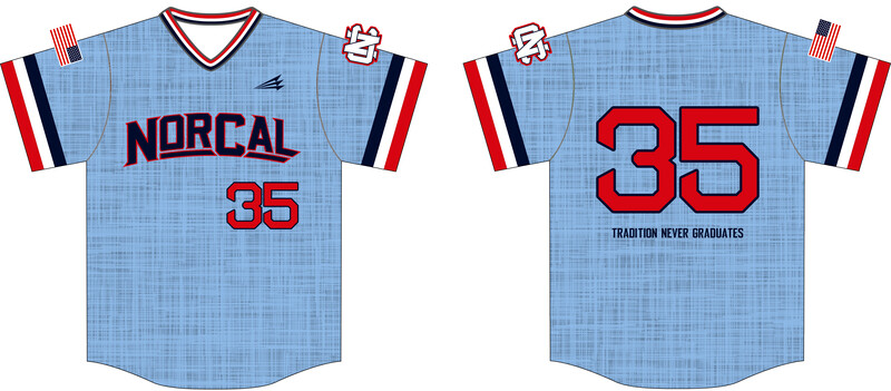 NorCal 2025 Custom HexaFlex Baseball Jersey #J3