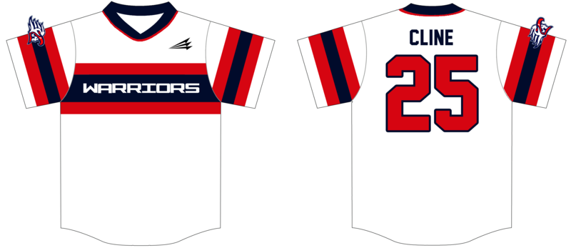 Michigan Warrior Custom HexaFlex Baseball Jersey #J9