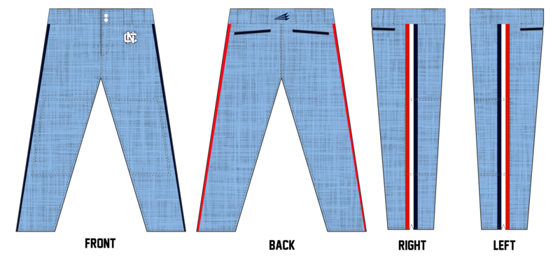 NorCal Custom Relaxed Baseball Pant #BP3B