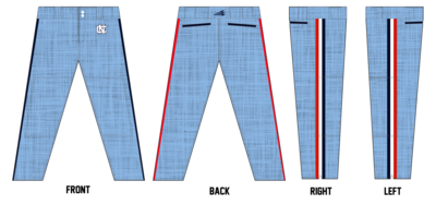 NorCal Custom Relaxed Baseball Pant #BP3B