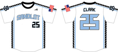 Sandlot Custom HexaFlex Baseball Jersey #J3