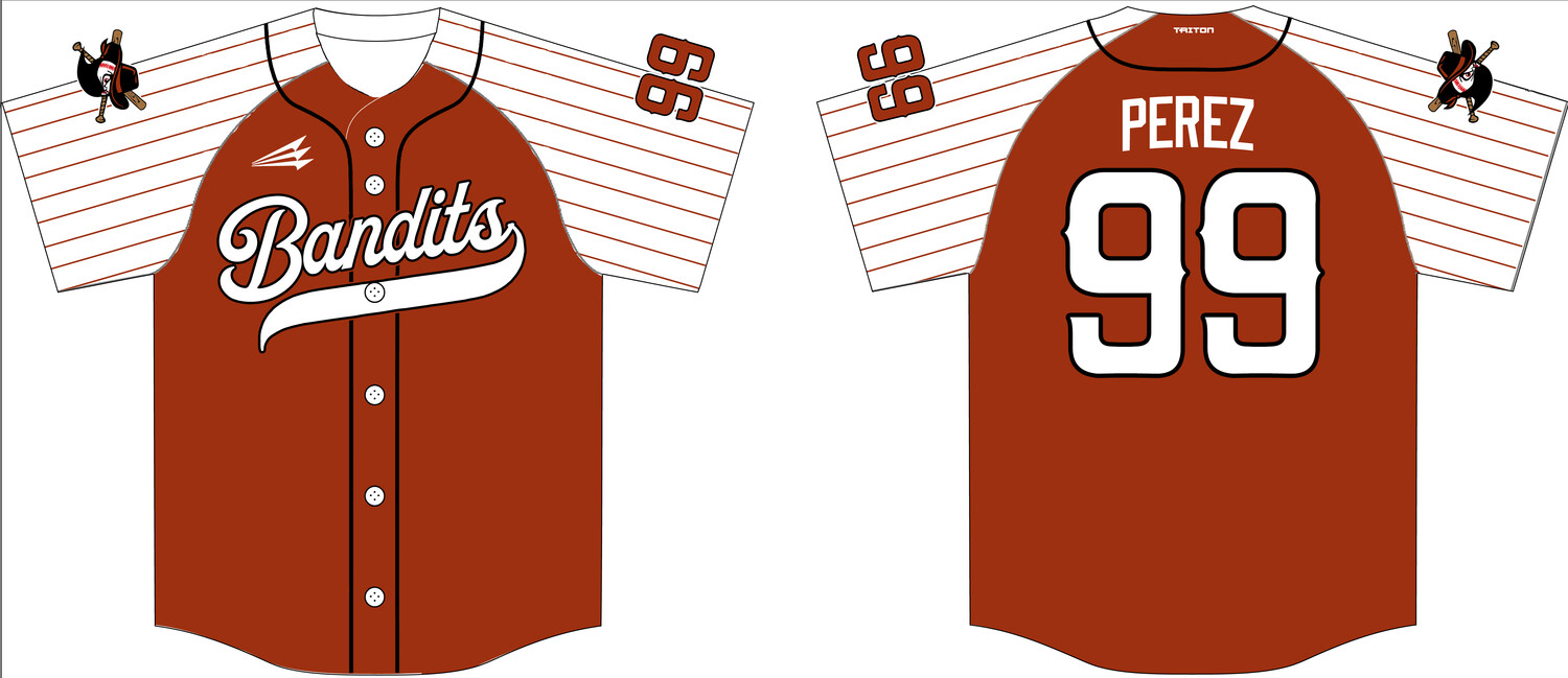 Miami Lakes Bandits Custom HexaFlex Baseball Jersey #J3B
