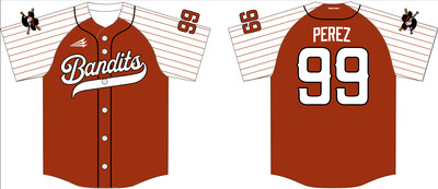 Miami Lakes Bandits Custom HexaFlex Baseball Jersey #J3B