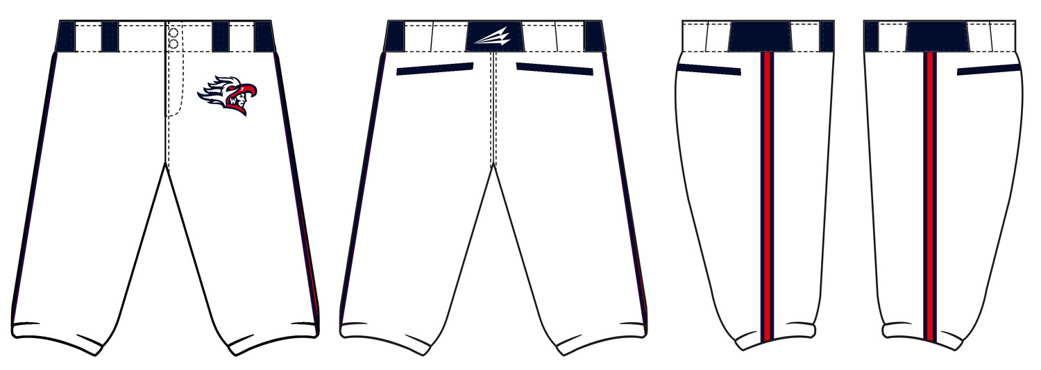Michigan Warriors Custom Knicker Baseball Pant #BP10B