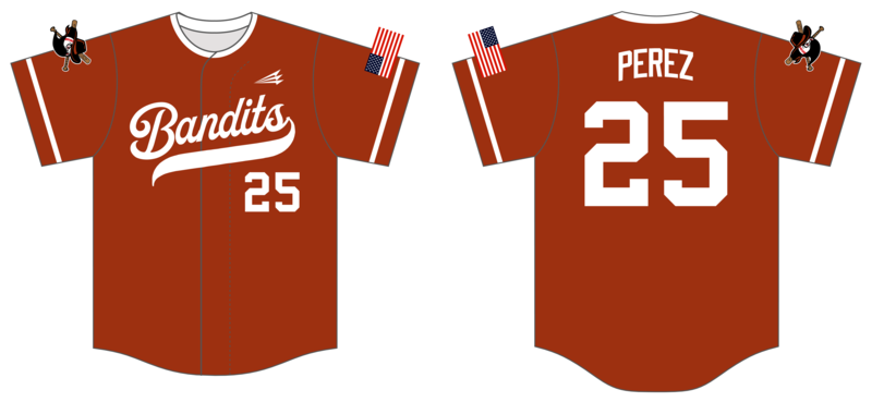 Miami Lakes Bandits Custom HexaFlex Baseball Jersey #J6B