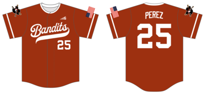 Miami Lakes Bandits Custom HexaFlex Baseball Jersey #J6B
