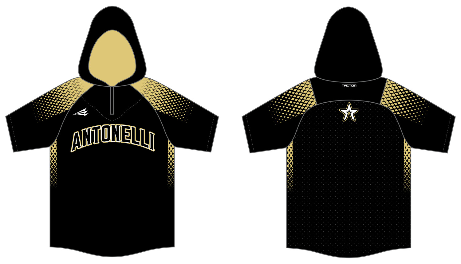 Antonelli Custom Batting Practice Jacket #BPJ1