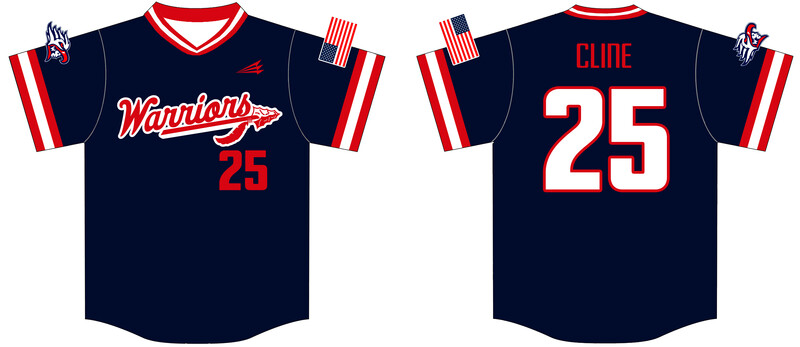 Michigan Warrior Custom HexaFlex Baseball Jersey #J2F