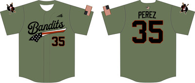 Miami Lakes Bandits Custom HexaFlex Baseball Jersey #J1B