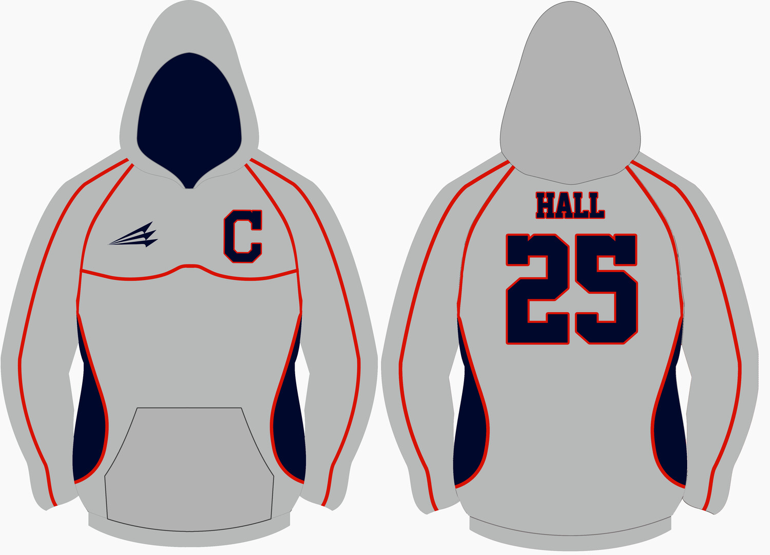 Central Ohio Cyclones Custom Vulcan Hoodie #VH5