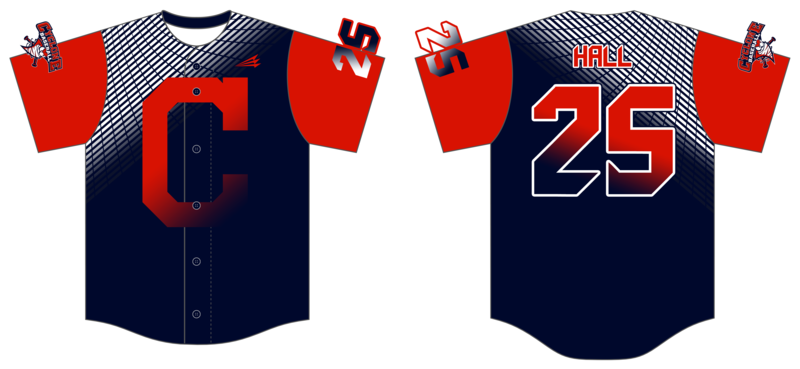 Central Ohio Cyclones Custom Hexaflex Baseball Jersey #J31C
