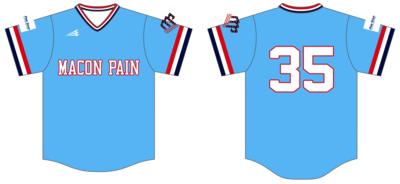 Macon Pain Custom HexaFlex Baseball Jersey #J3B