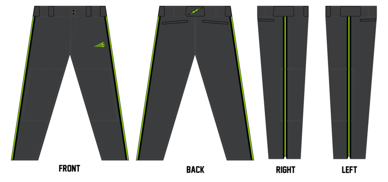 Sarasota Shock Stacheman Elite Custom Long Baseball Pants #BP10