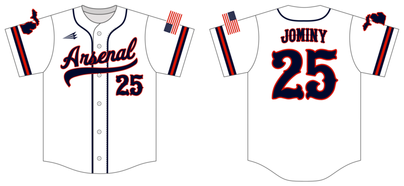 1 TEMPLATE Custom FABRIC Baseball Jersey #JX