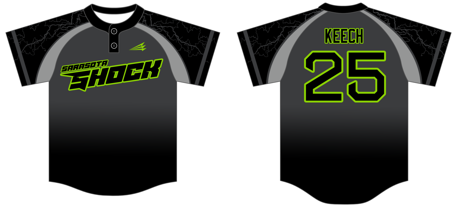 Sarasota Shock Custom Hexaflex Baseball Jersey #J16B