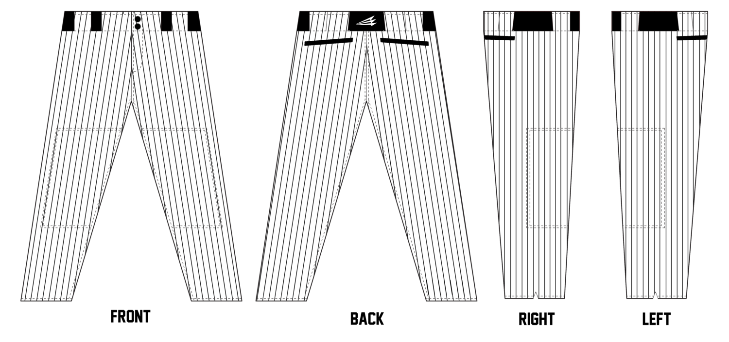 Indian Springs School Custom Relaxed Baseball Pant #BP3