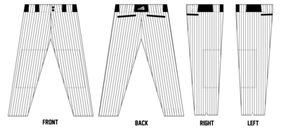 Indian Springs School Custom Relaxed Baseball Pant #BP3