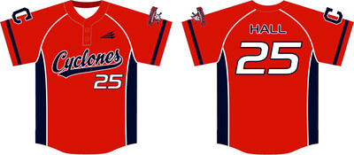 Central Ohio Cyclones Custom Hexaflex Baseball Jersey #J11