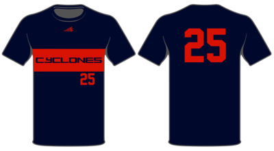 Central Ohio Cyclones Custom HyperTee #HT4
