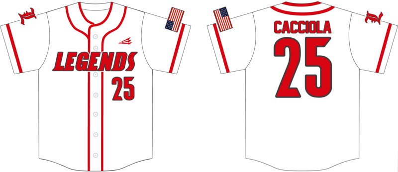 East Bay Legends Custom NanoDri Baseball Jersey #J9C