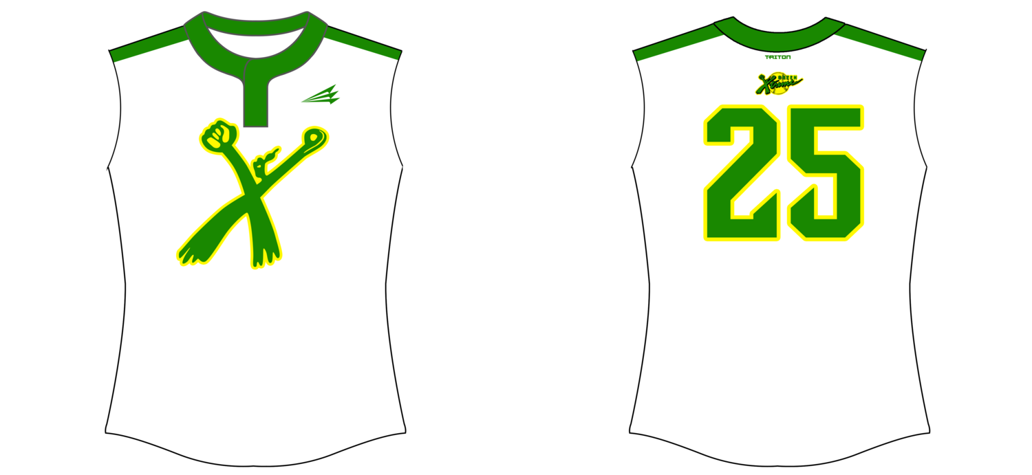 Green Xtreme Custom HexaFlex Softball Jersey #J4B