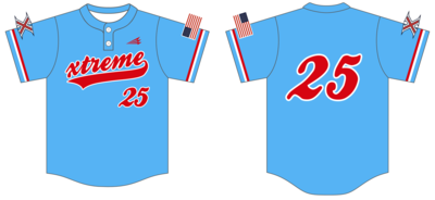 Xtreme Custom HaxeFlex Baseball Jersey #J10B