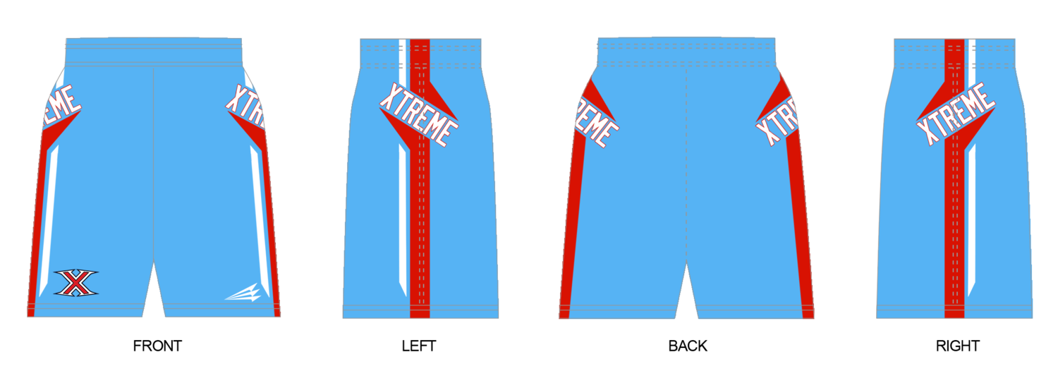 Xtreme Custom Revolution Pocket Shorts #RV7B