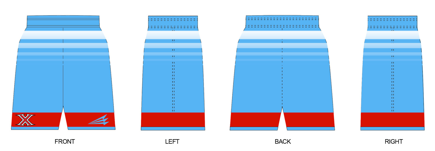 Xtreme Custom Revolution Pocket Shorts #RV8B