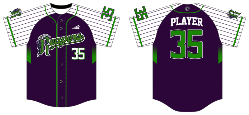 Reapers Custom NanoDri Baseball Jersey #J6
