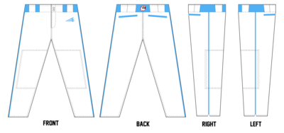 SW Lookouts Custom Long Relaxed Baseball Pant #BP1