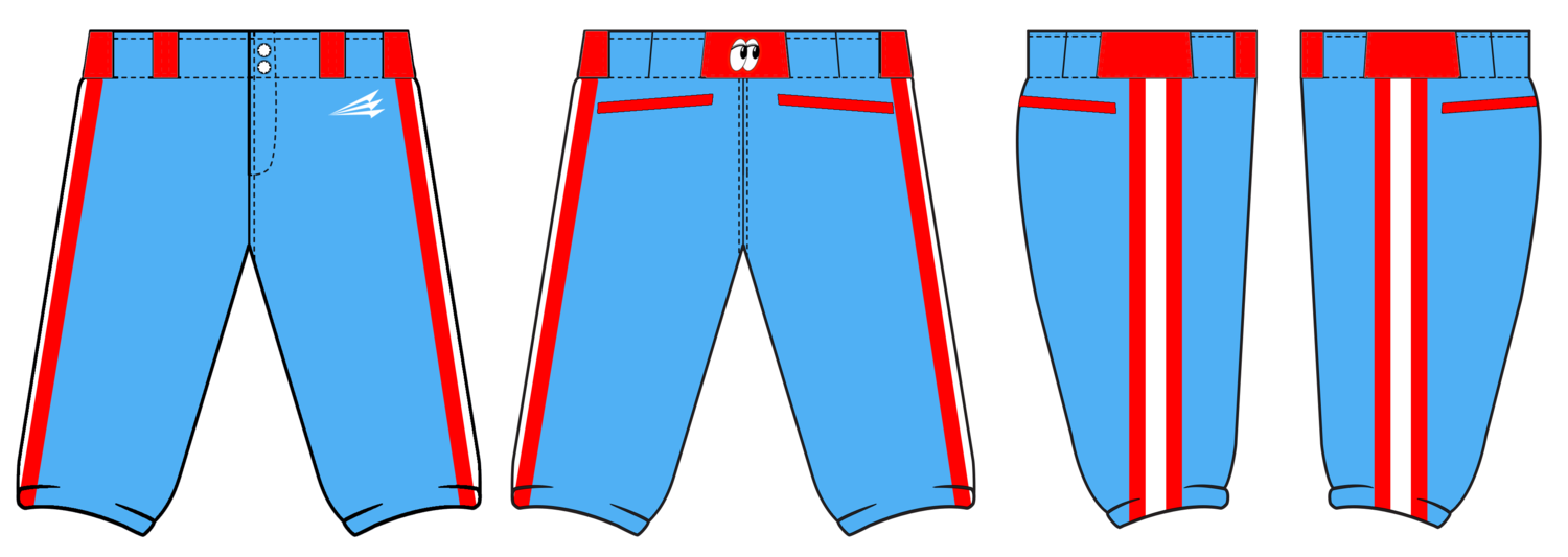 SW Lookouts Custom Knicker Baseball Pant #BP4b