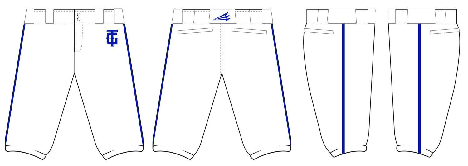 Texas Grit Stacheman Elite Custom Knicker Baseball Pants #BP3C