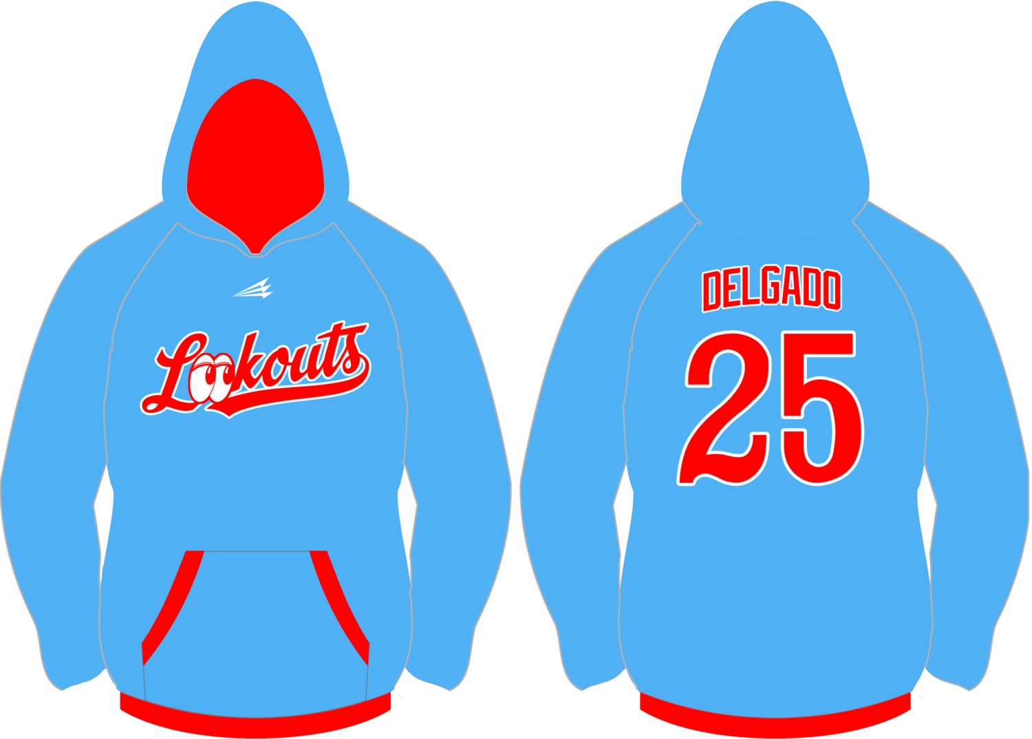 SW Lookouts Custom Vulcan Hoodie #VH4