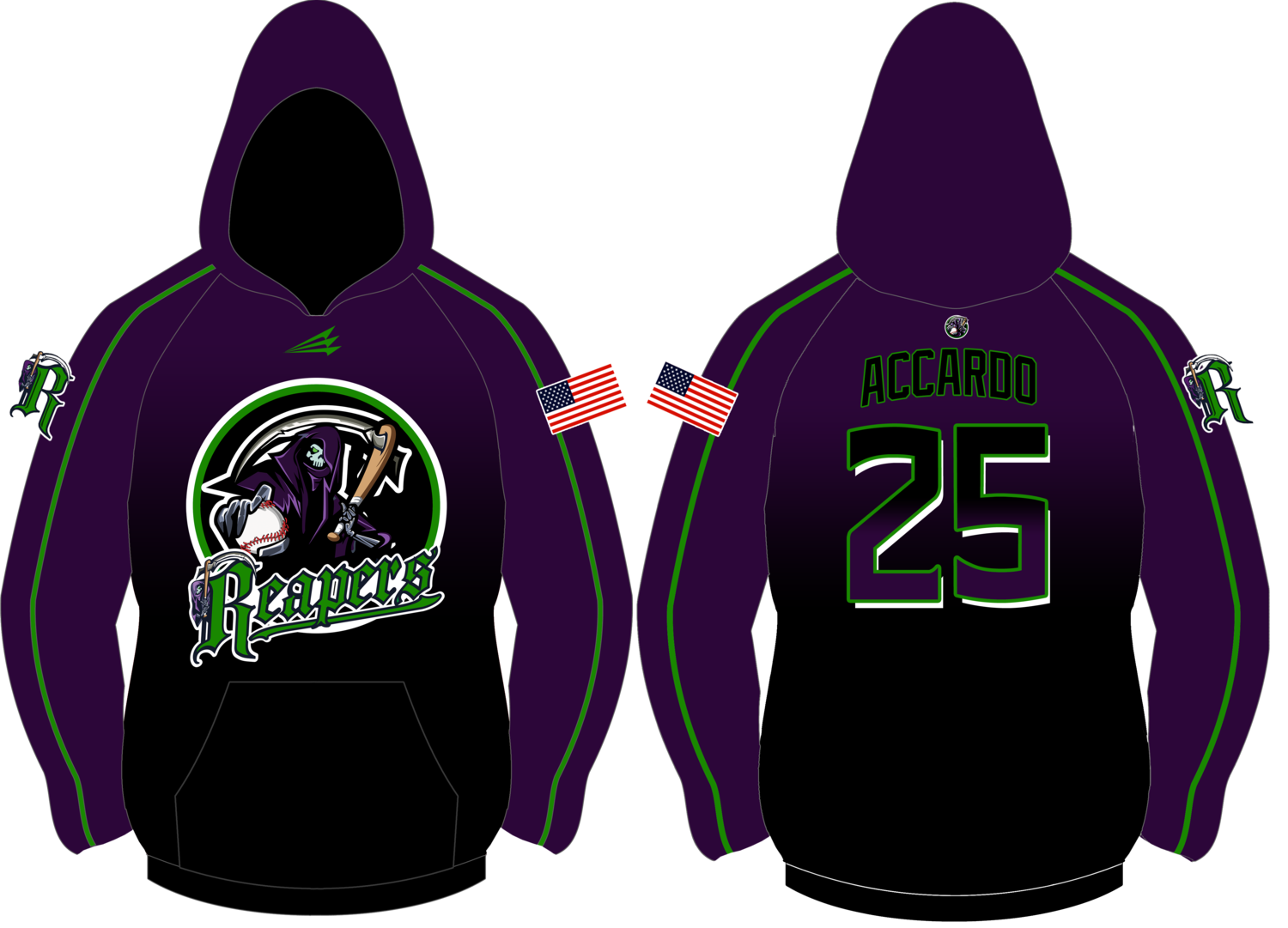 Reapers Custom Vulcan Hoodie #VH1B