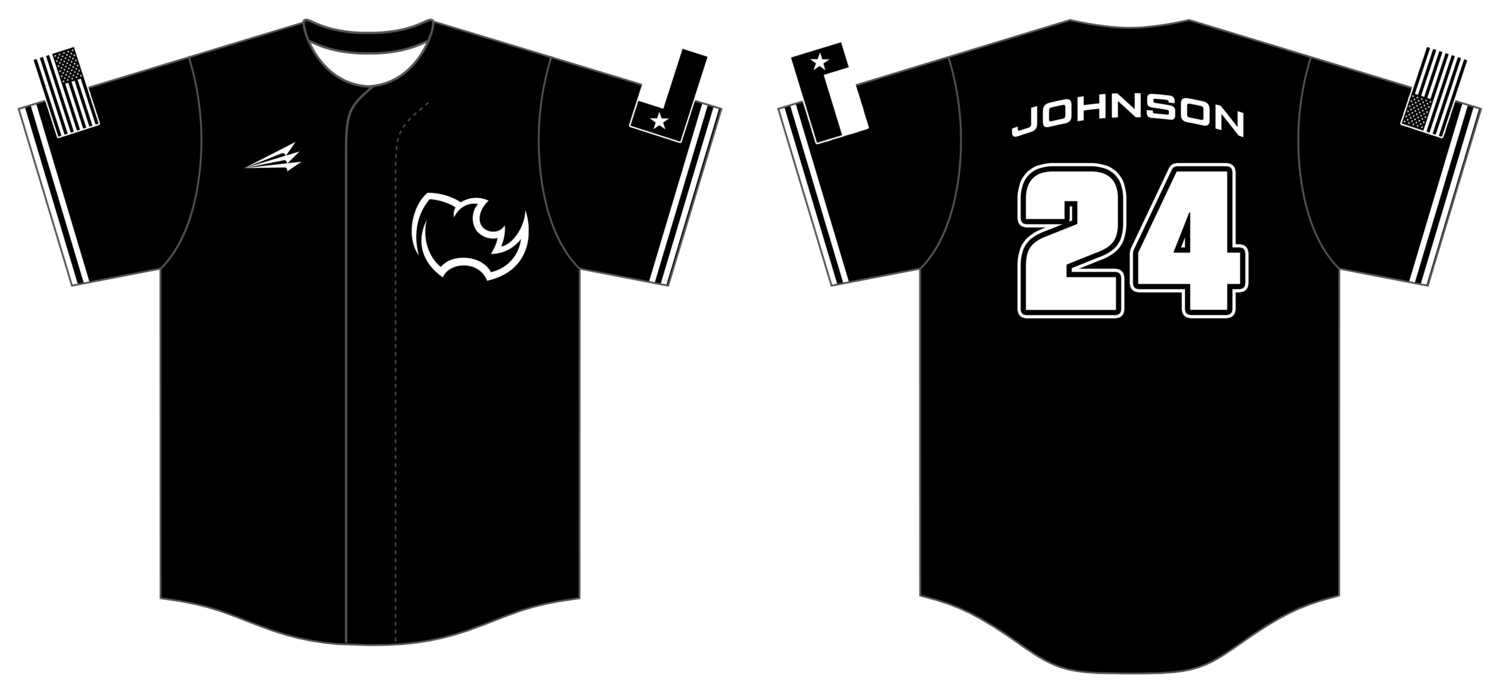 Texas Rynos Custom HexaFlex Baseball Jersey #J1C