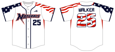 North Mississippi Naturals Custom Hexaflex Baseball Jersey #J6