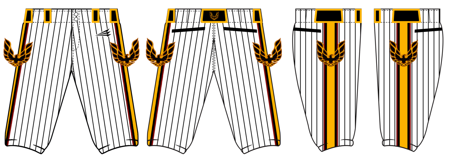 Rocky Mountain Firebirds Custom Knicker Baseball Pant #BP1c