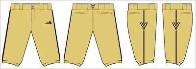 Valor Baseball Stacheman Elite Custom Knicker Baseball Pant #BP5