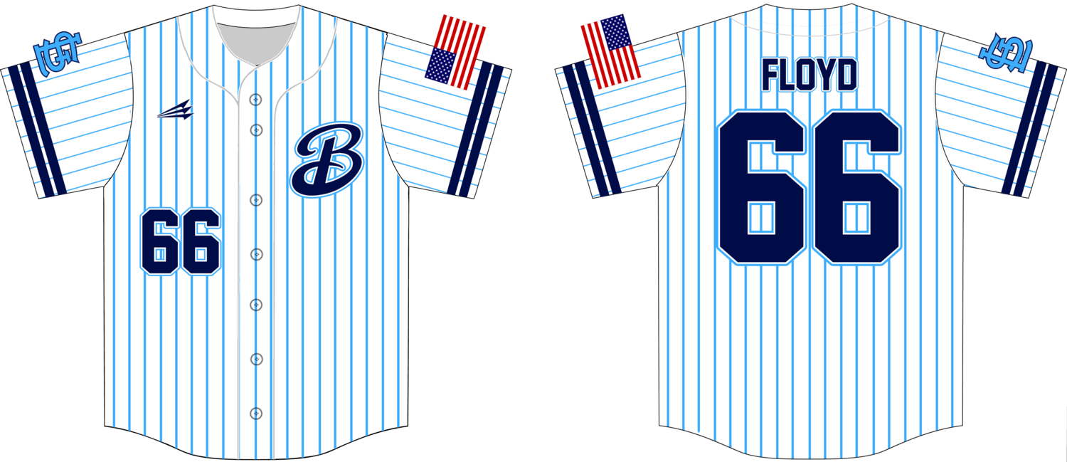 St. Louis Bears Custom HexaFlex Baseball Jersey #10B