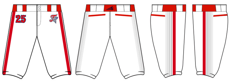 Tombigbee Tribe Stacheman Elite Custom Knicker Baseball Pants #BP18C