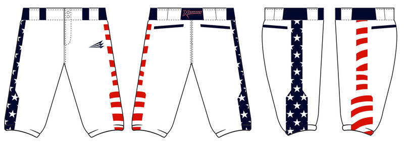 North Mississippi Naturals Stacheman Elite Custom Knicker Baseball Pants #BP6